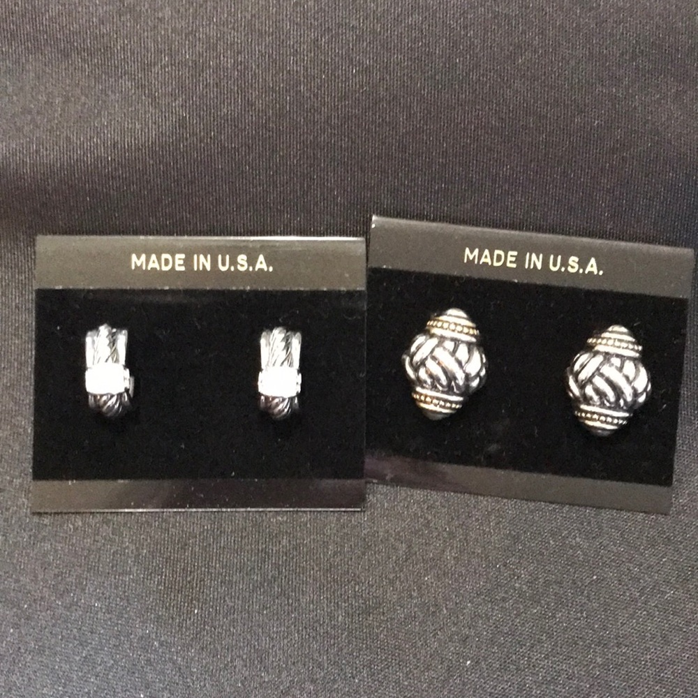 New TJ Clip-on earrings